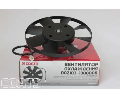 Электровентилятор охлаждения ВАЗ 2106-08 (8 лопастей) без кожуха