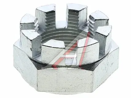 Н.НОВГОРОД 292957п29 Гайка М24х1,5 ступицы Волга, Г.ель (корон.)