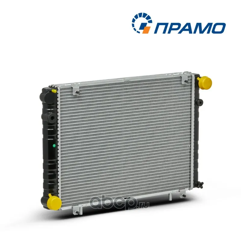 Радиатор охлаждения ГАЗ 3302 ГАЗель, Соболь (99-) (алюм.) (Heavy Duty) (повыш.тепл.)
