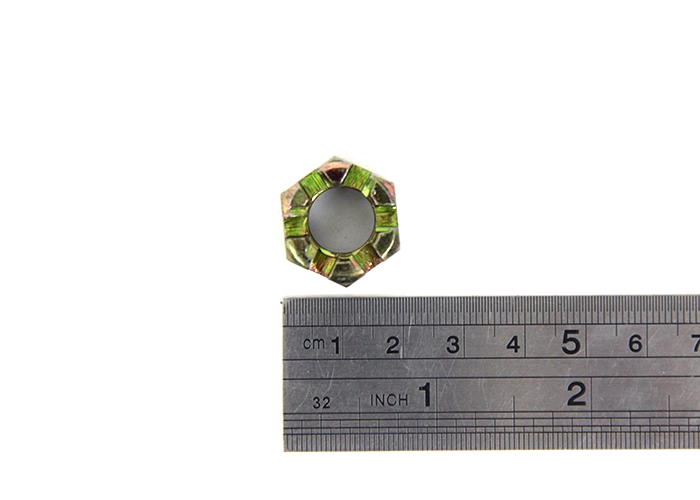 Гайка М12*1,25 корончатая стойки стаб. 2410 (уп. 20 шт)