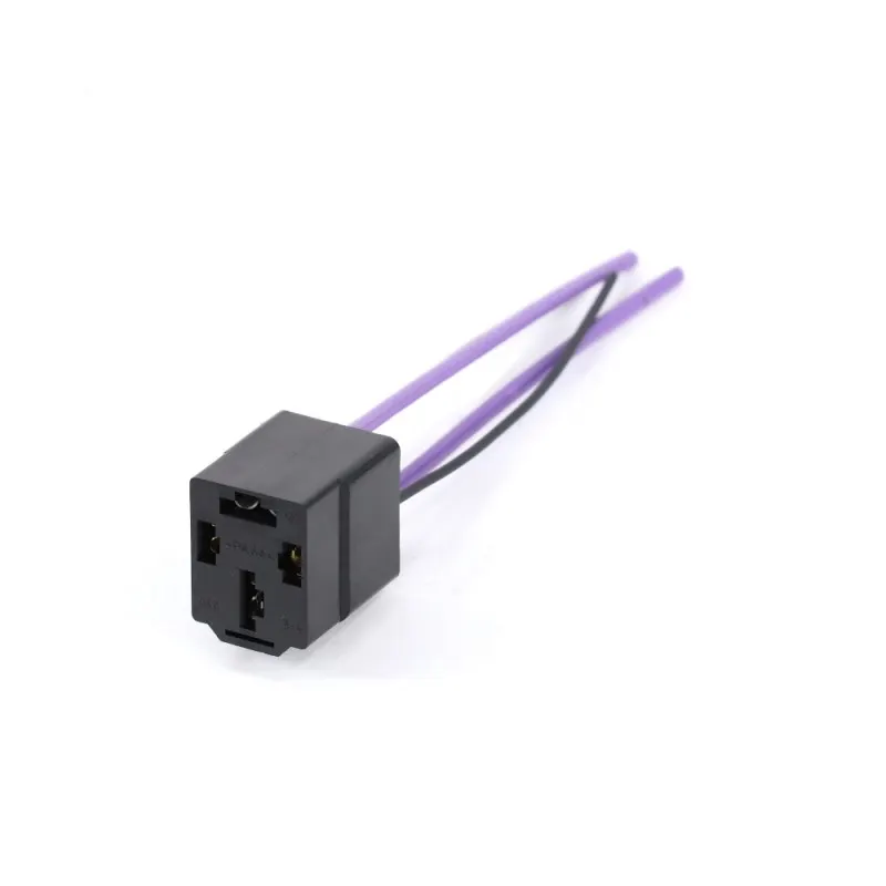 VOLTON VLT3407 Колодка подключения 4-х контактного реле серии 71.3747 (12В 50А/24В 30А) с проводом
