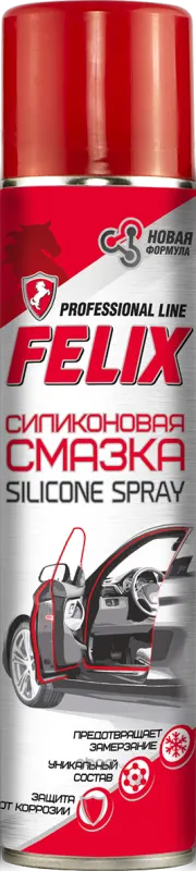 Смазка силиконовая FELIX 0,4 л