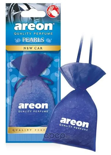 Ароматизатор воздуха подвесной мешочек AREON "PEARLS" New Car