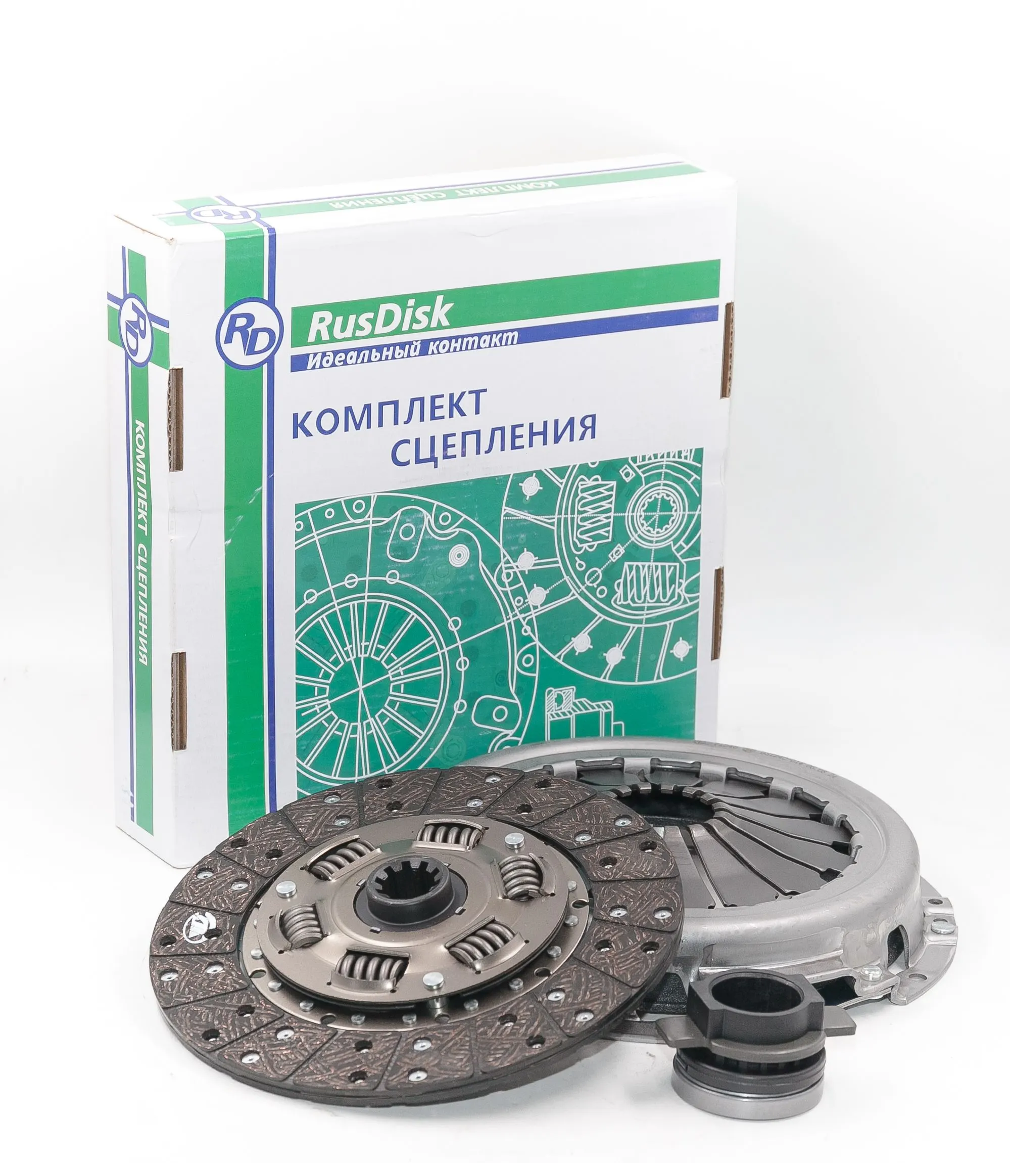 RusDisk 71506 Комплект сцепления дв.402,405,406