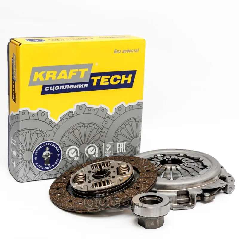 Комплект сцепления дв. Cummins ISF 2.8L — KRAFTTECH, арт. W05240B