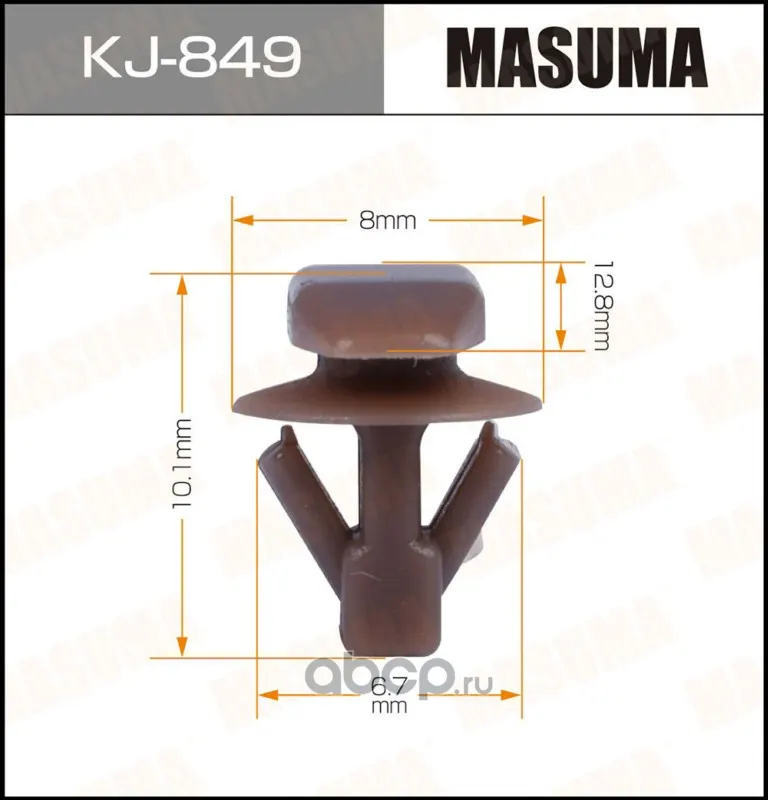 Клипса крепежная — MASUMA, арт. KJ849