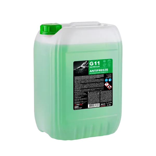 Охлаждающая жидкость Antifreeze G11 HOAT -40C, зеленый, 10 кг AVS AVK-520