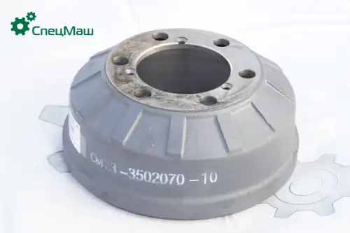 Барабан тормозной пер/зад ПАЗ 320401-03 перед; ПАЗ 320402-03 (6 шп.ступица d-165)