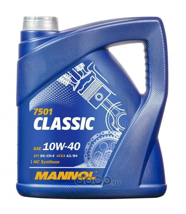 Масло моторное Mannol Classic п/с 10W40 4л MN75014