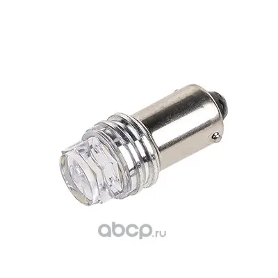Лампа диод T8.5 (T4W) 12V 3SMD диода BA9S 1-конт Белая (цена за 1 шт, кратно 2 шт)