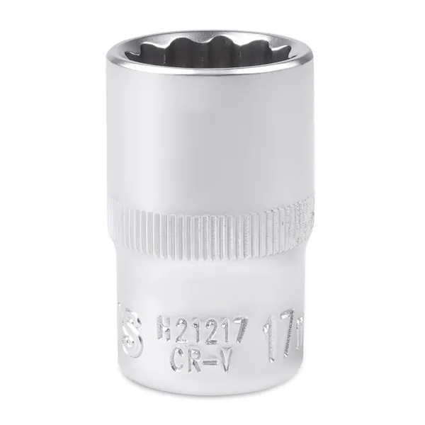 Головка торцевая 12-гранная 1/2''DR (17 мм) AVS H21217