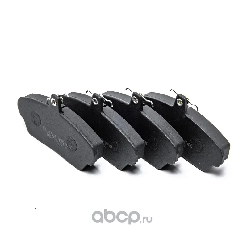 Колодка тормоза переднего Г-3302, 3110 (к-т 4 шт)*