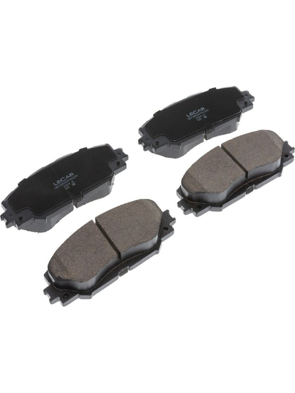 Тормозные колодки дисковые; Передние; сист. Akebono / Toyota Corolla 06-