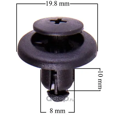 Клипса SUBARU BRZ/EXIGA/FORESTER 026 (цена за 1шт, кратно 25шт) (KJ-2178)
