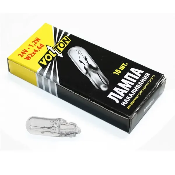 VOLTON VLT0504 Лампа 24V 1,2W комбинации приборов