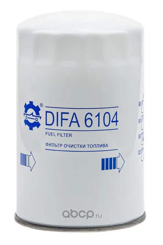Фильтр топливный ГАЗ дв. ЯМЗ 536 (Евро-4) (тонкой оч.) — DIFA, арт. DIFA6104
