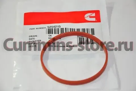 Cummins 5254215 Кольцо ГАЗ-3302 дв.Cummins уплотнительное патрубка углового впускного воздуха