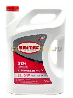 Антифриз Sintec LUX G-12 (красный) 10кг