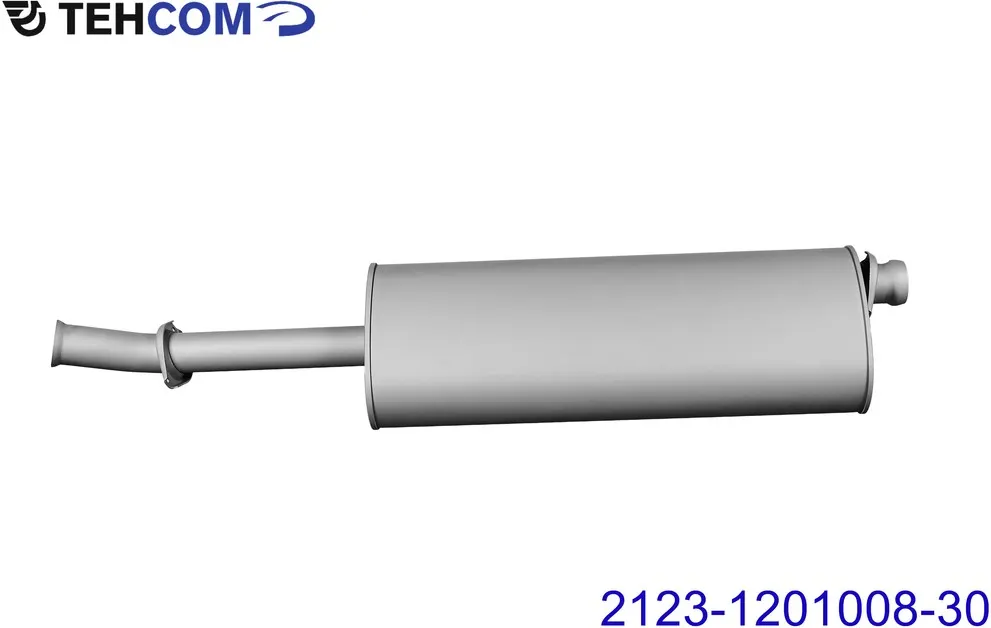 Глушитель ГАЗ 3302, ГАЗель NEXT дв. Еvotech 2.7л Евро-5