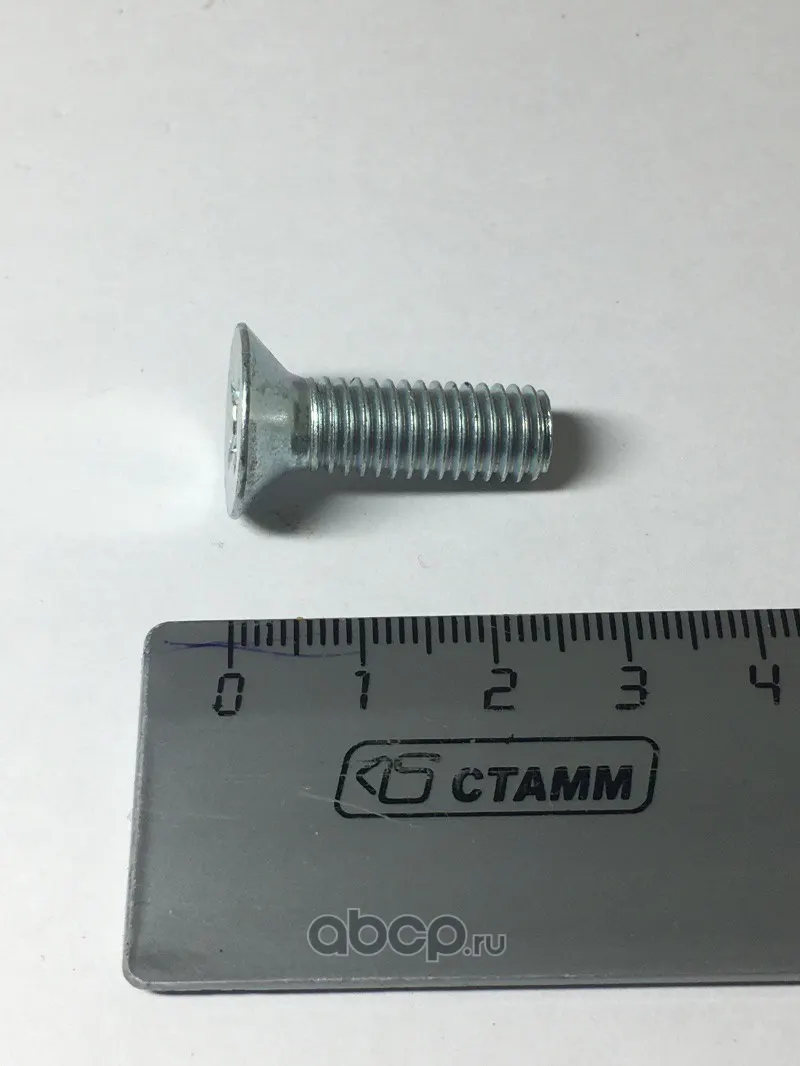 Винт М 8*1, 25*25 потайной, крест. двери, КПП