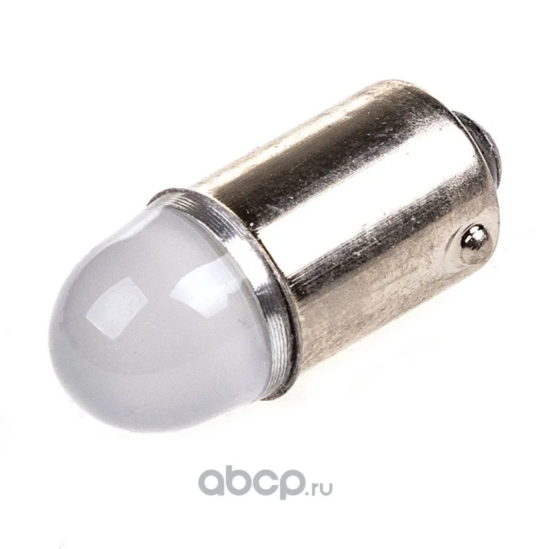 Лампа диод T8.5 (T4W) 12V 2SMD диода BA9S 1-конт Белая (цена за 1 шт, кратно 2 шт)