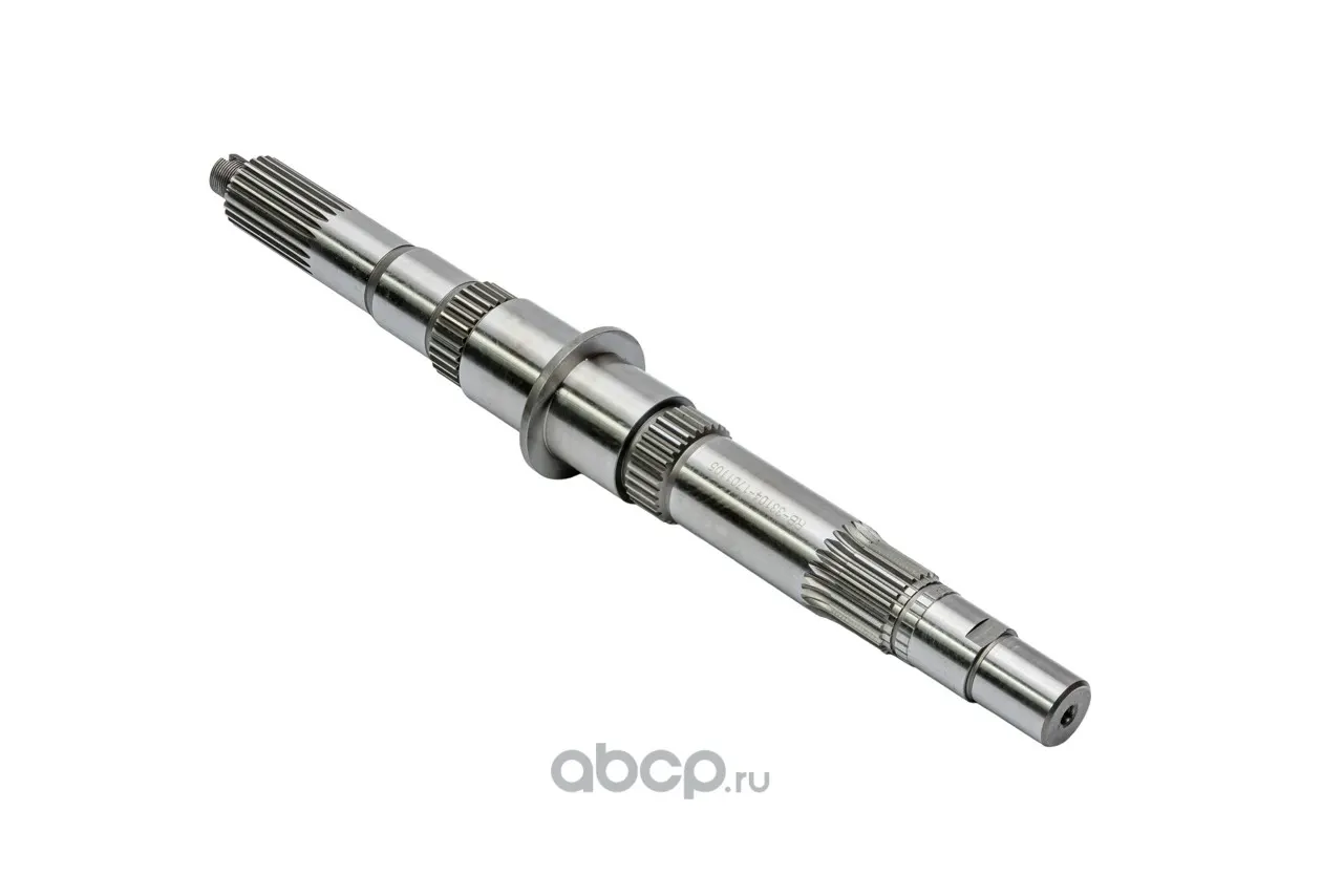 Вал КПП вторичный ГАЗ 3309, 3310 (и модиф) (голый) — Рубин, арт. 33104-1701105