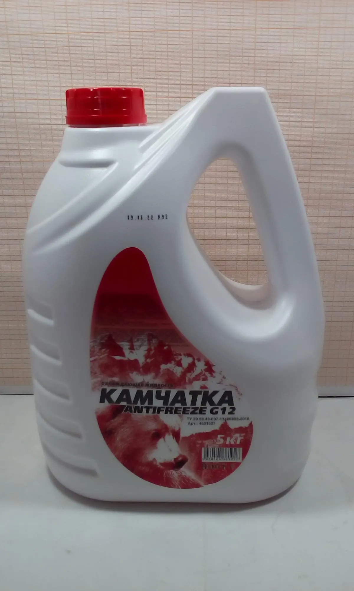 Антифриз G12 (5 кг) красный