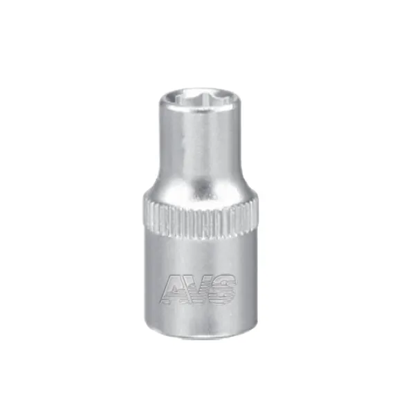 Головка торцевая 6-гранная 1/4''DR (6 мм) AVS H01406