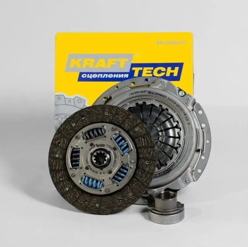 Комплект сцепления ГАЗ дв. 4216 в сборе; KRAFTTECH (КНР)